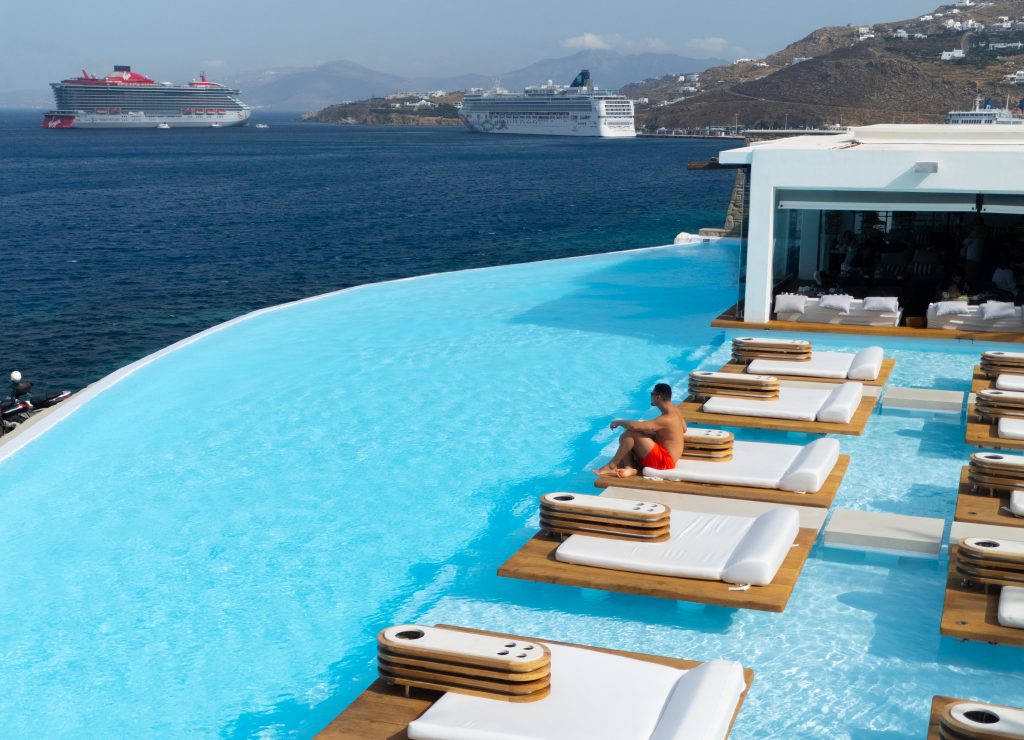 Cavo Tagoo Mykonos – Foto: @paixaoporviajar