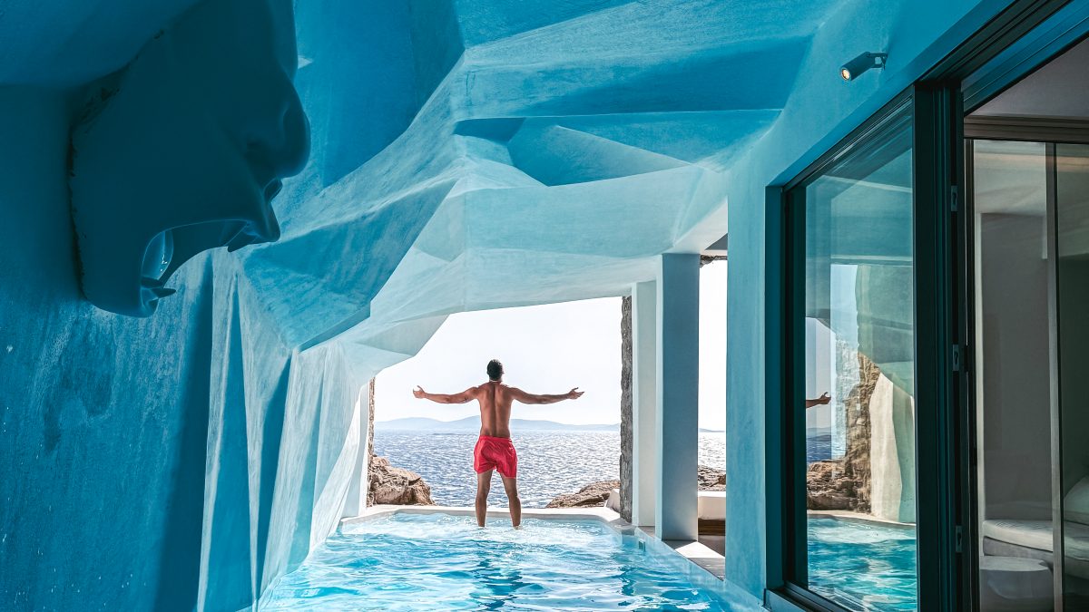 Cavo Tagoo Mykonos – Foto: @paixaoporviajar